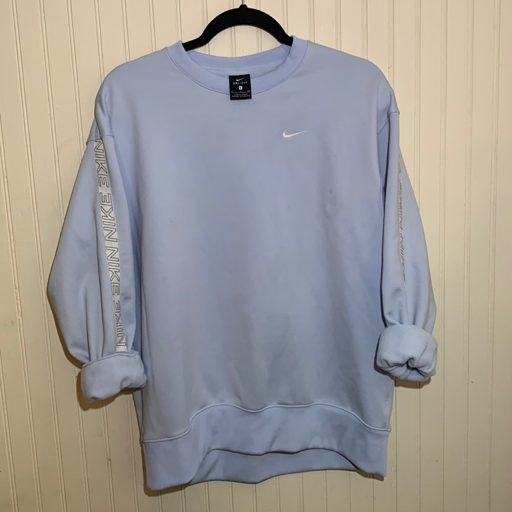 Light blue Nike crew neck